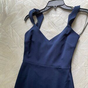 Wayf Navy Blue Dress Small